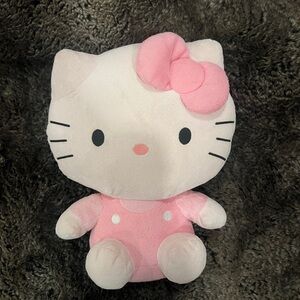 Hello Kitty - Pink and White Stuffed Animal Plush